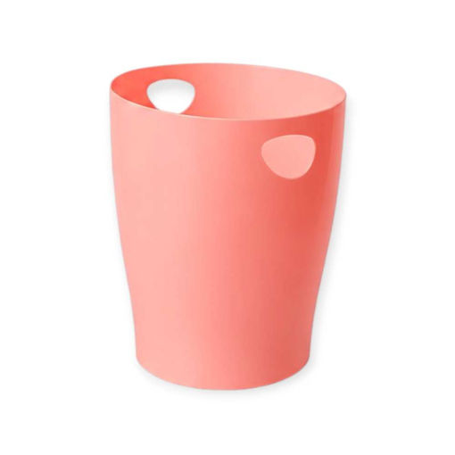 Picture of EXACOMPTA PAPER BIN CANDY PEACH 265X265X335MM